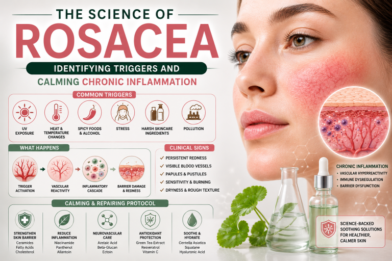 The Science of Rosacea: Identifying Triggers and Calming Chronic Inflammation