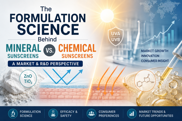 The Formulation Science Behind Mineral vs. Chemical Sunscreens: A Market & R&D Perspective