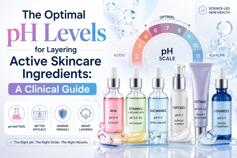 The Optimal pH Levels for Layering Active Skincare Ingredients: A Clinical Guide