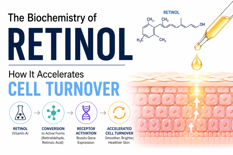 The Biochemistry of Retinol: How It Accelerates Cell Turnover